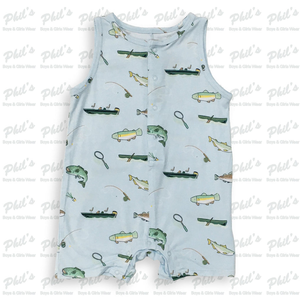 Fishing Bamboo Romper