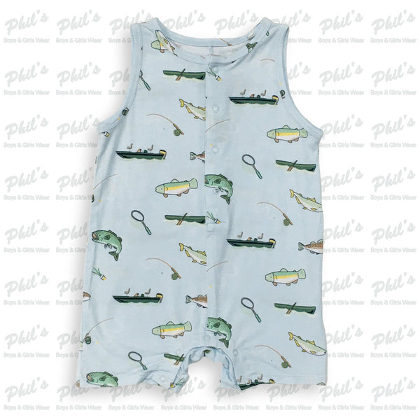 Fishing Bamboo Romper