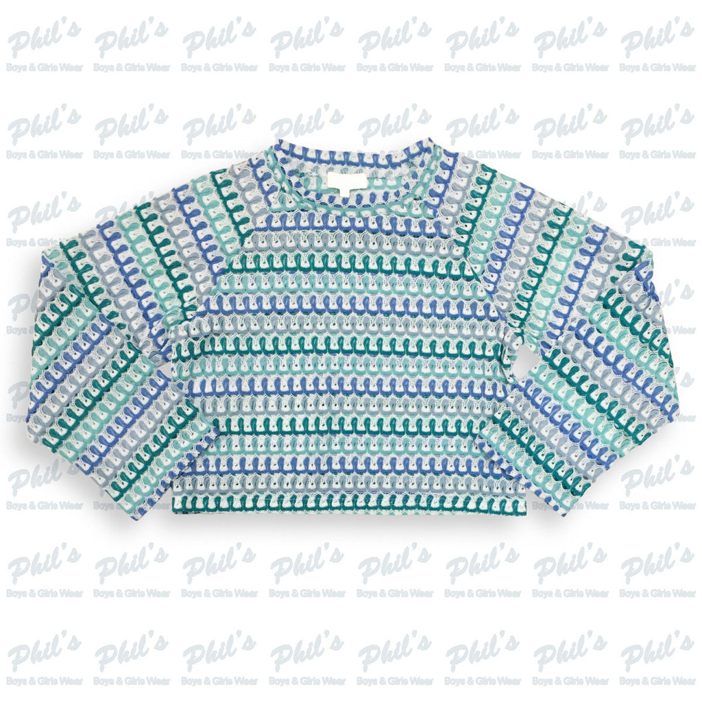 Teal Long Sleeve Top