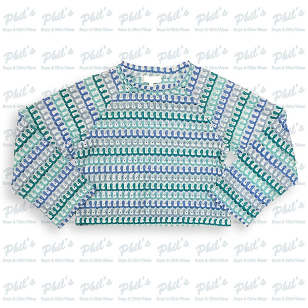 Teal Long Sleeve Top