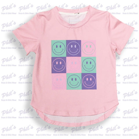 Smiley Face Performance Top