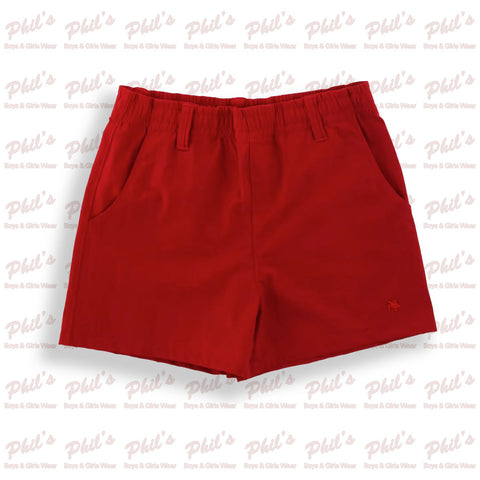 Red Performance Shorts