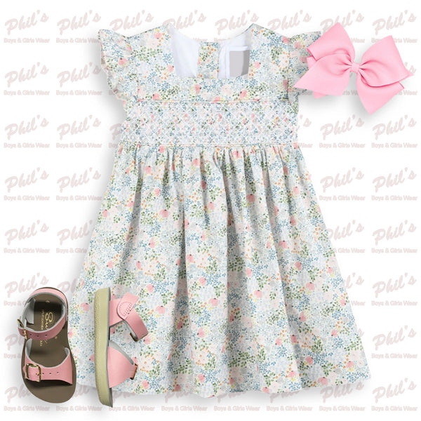 Floral Smock Dress