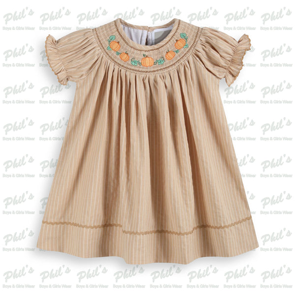 Pumpkin Smock Dress