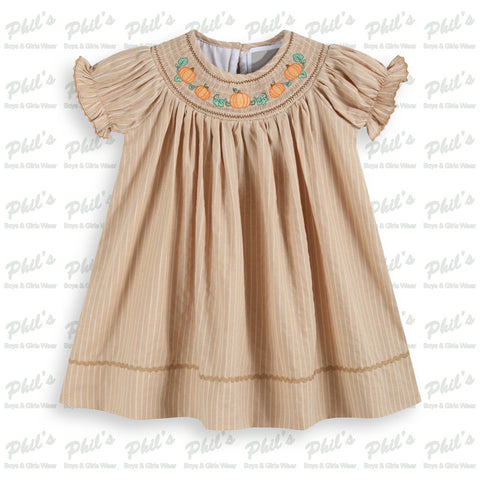 Pumpkin Smock Dress