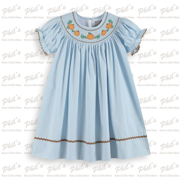 Pumpkin Smock Dress