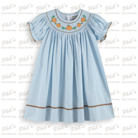 Pumpkin Smock Dress