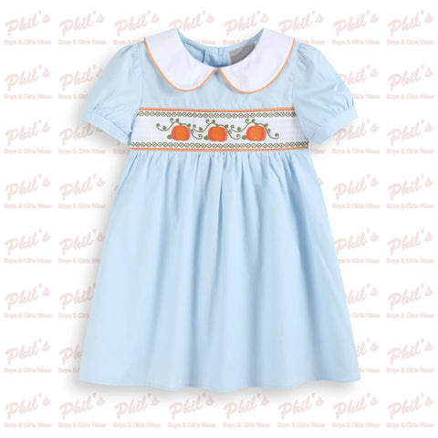 Pumpkin Smock Dress