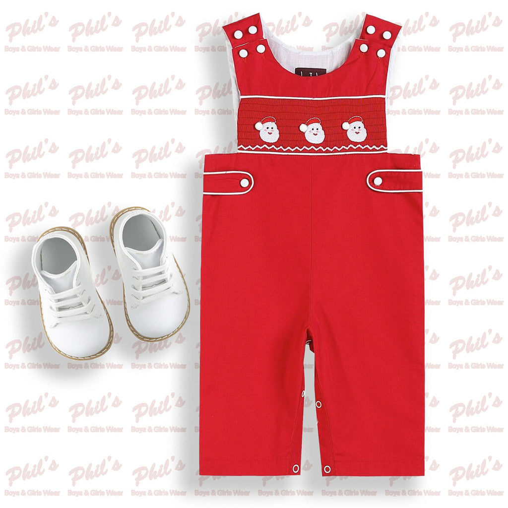 Santa Smocked Christmas Longall