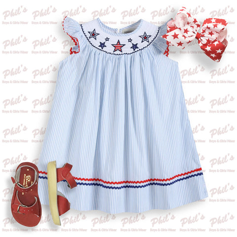 Stars Smock Dress