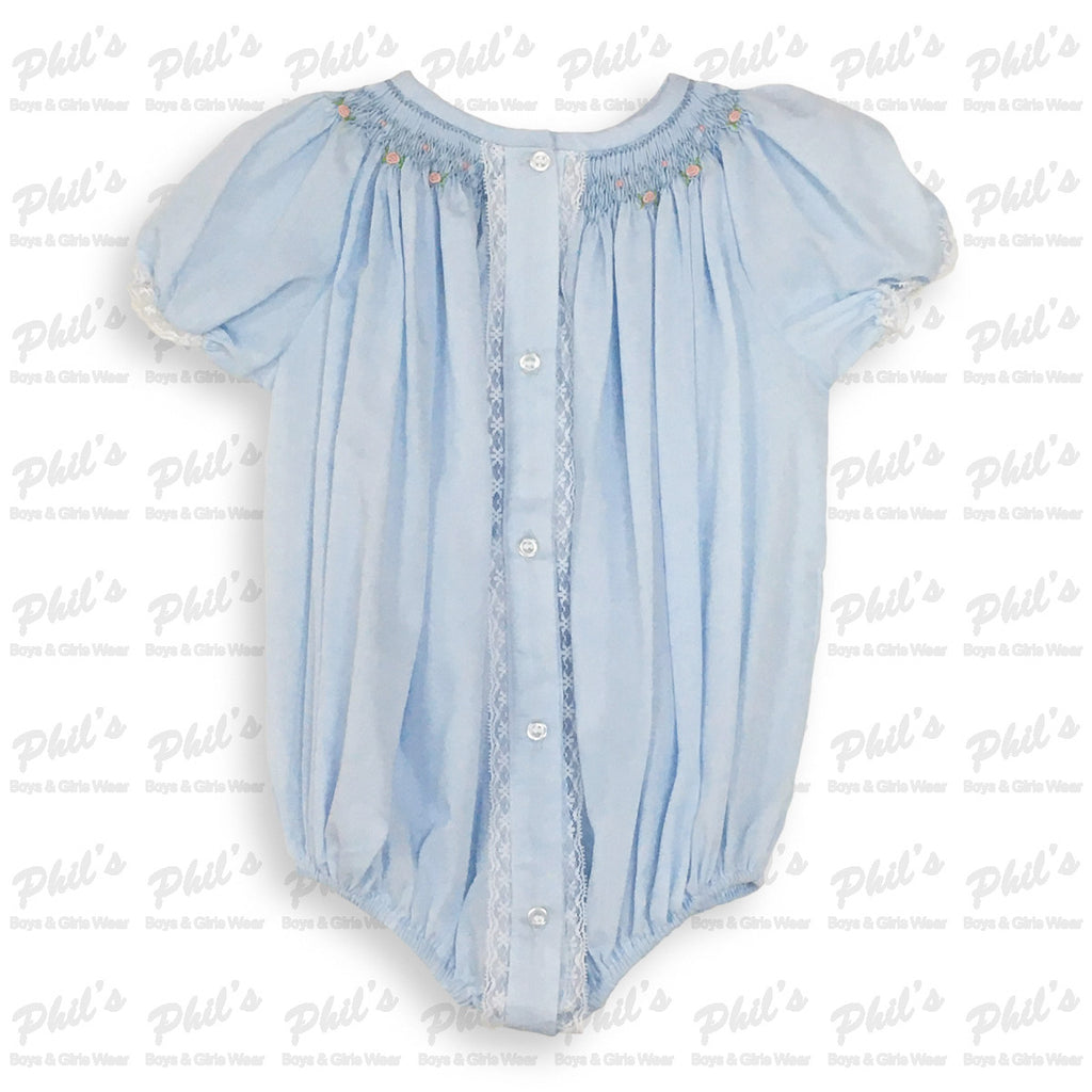 Blue Lace Smock Bubble