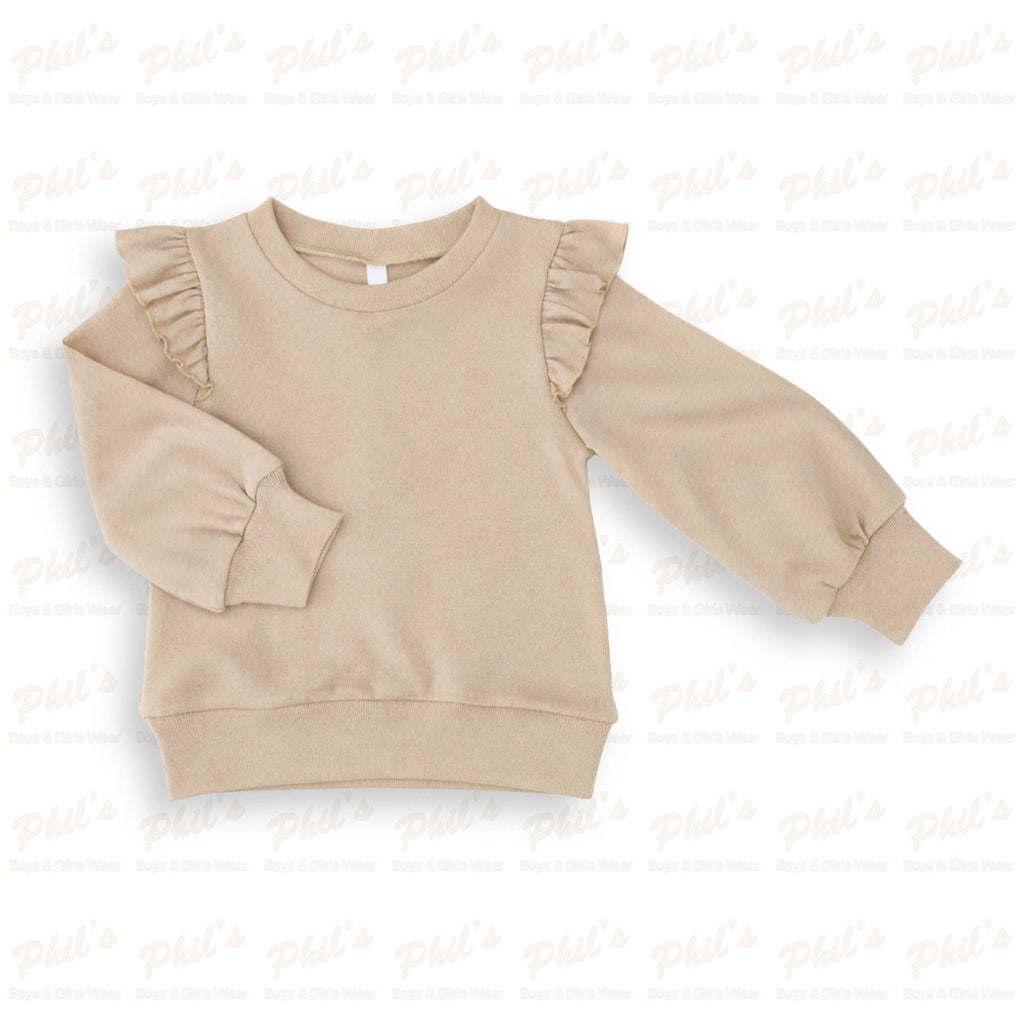 Tween Girls' Beige Sweater