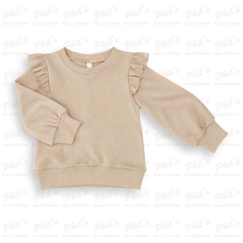 Tween Girls' Beige Sweater