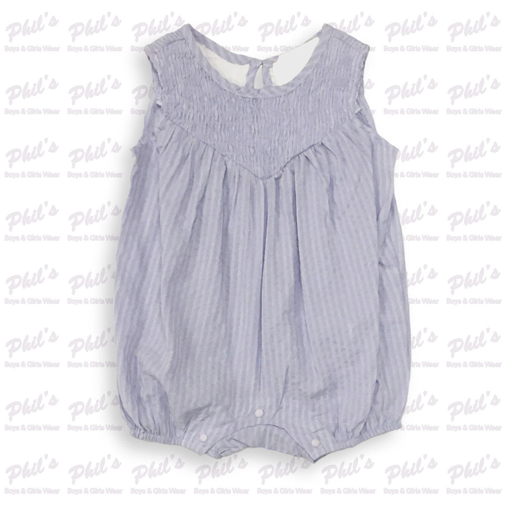 Lavender Smocked Romper