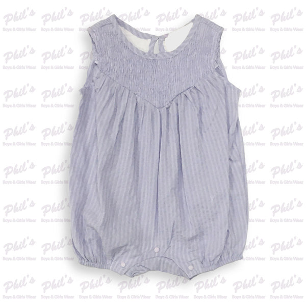 Lavender Smocked Romper