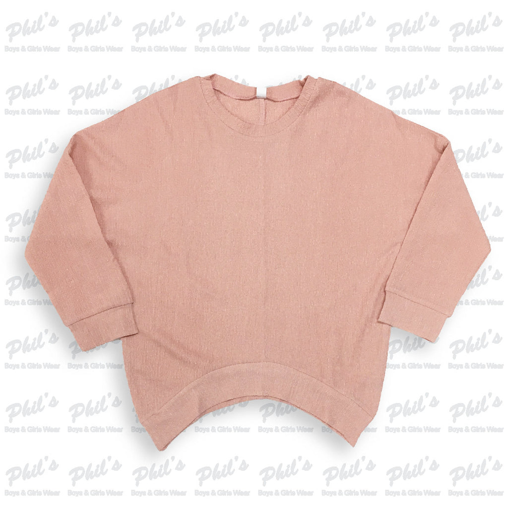 Blush Pink Oversized Top