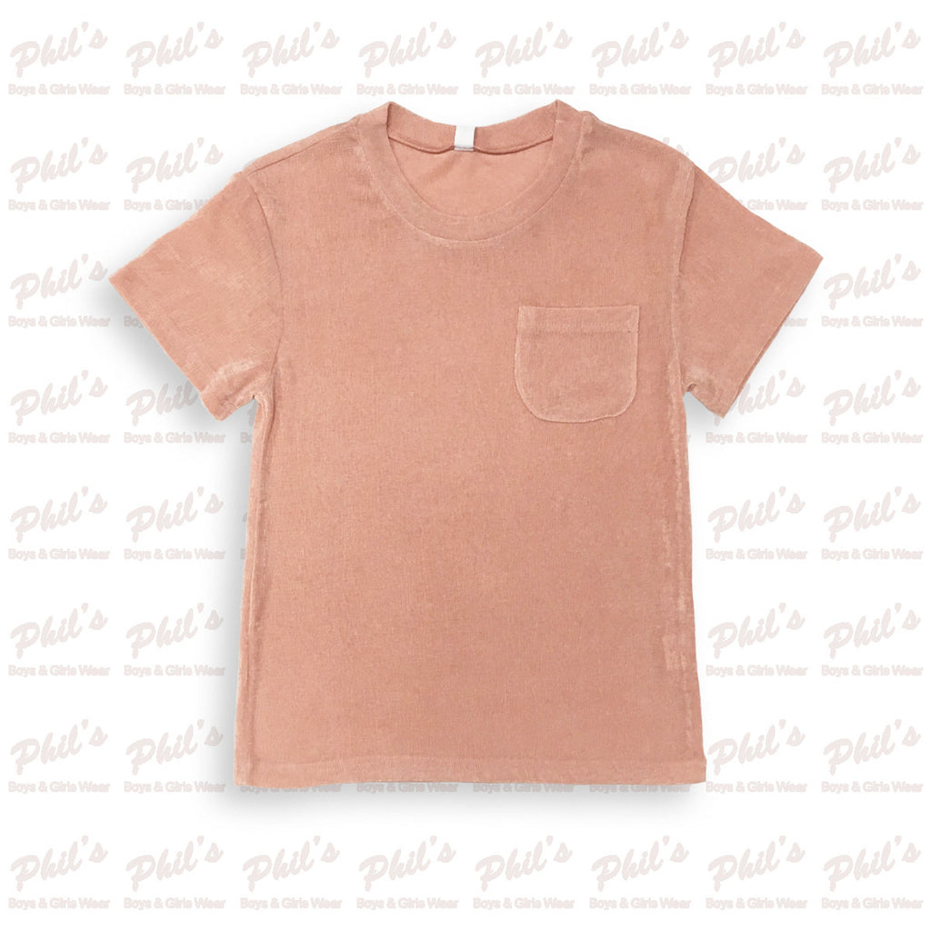 Dark Blush Pocket Tee