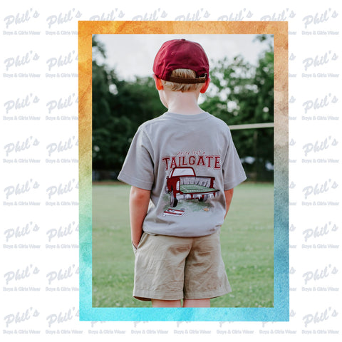 Maroon & Grey Tailgate Tee