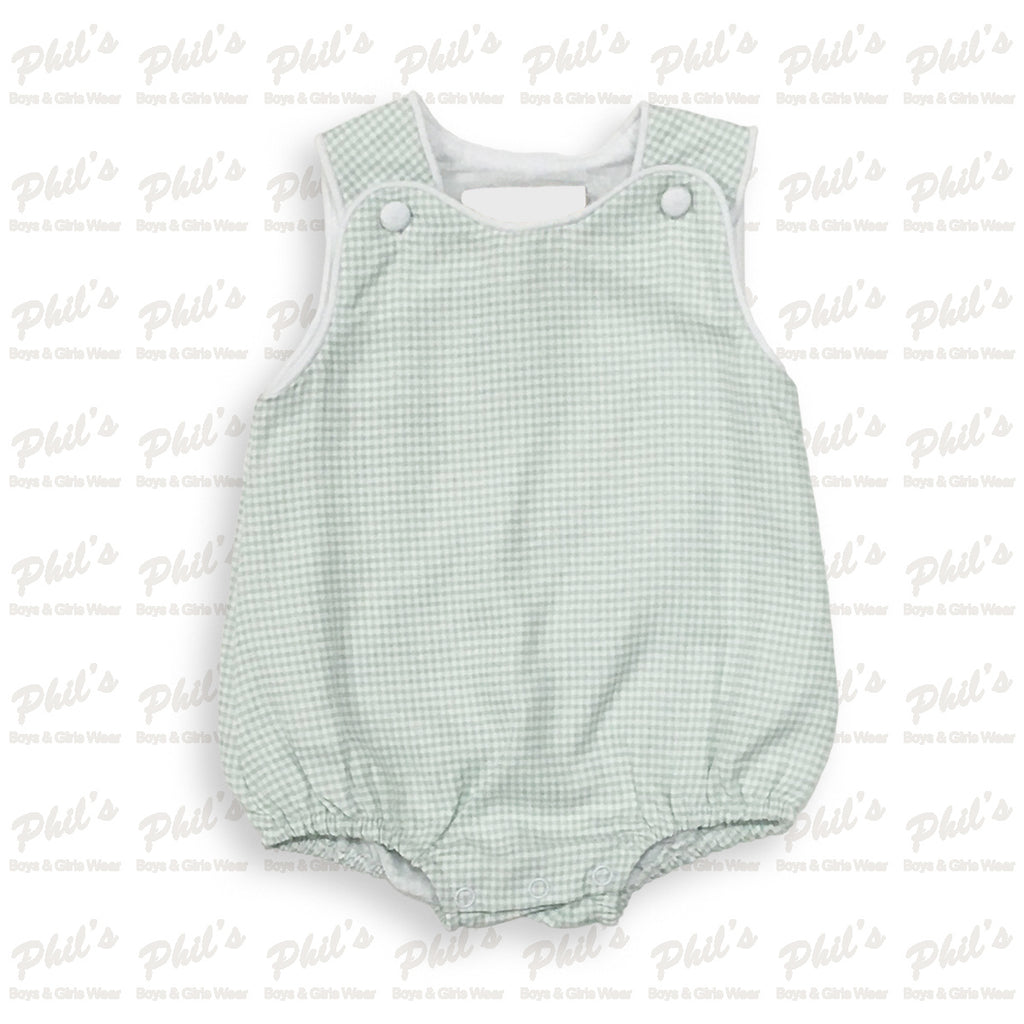 Mint Green Gingham Bubble
