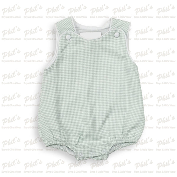 Mint Green Gingham Bubble