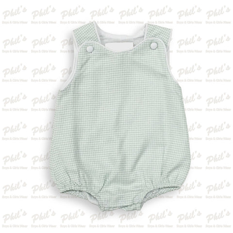 Mint Green Gingham Bubble