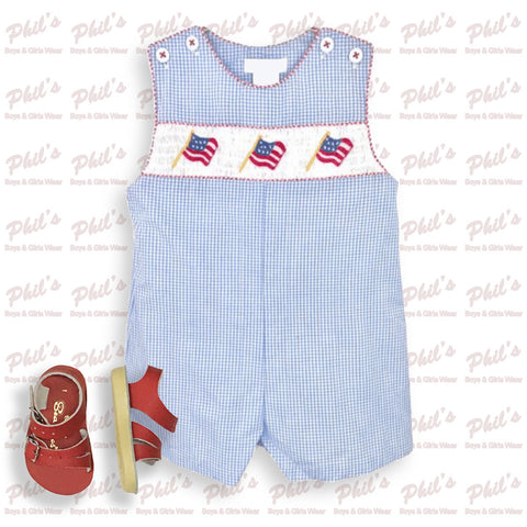 American Flag Smock Shortall