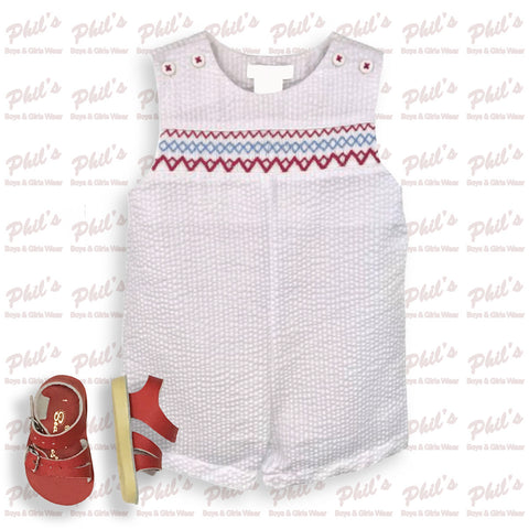 Red / White / Blue Smock Shortall