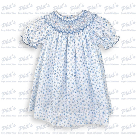 Hydrangea Smocked Dress w/ Bloomers