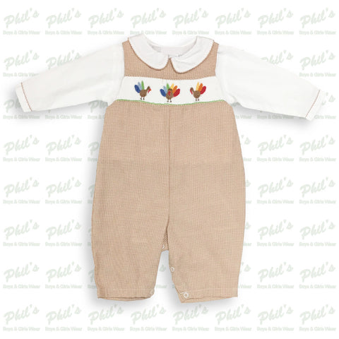 Turkey Smock Overall Set
