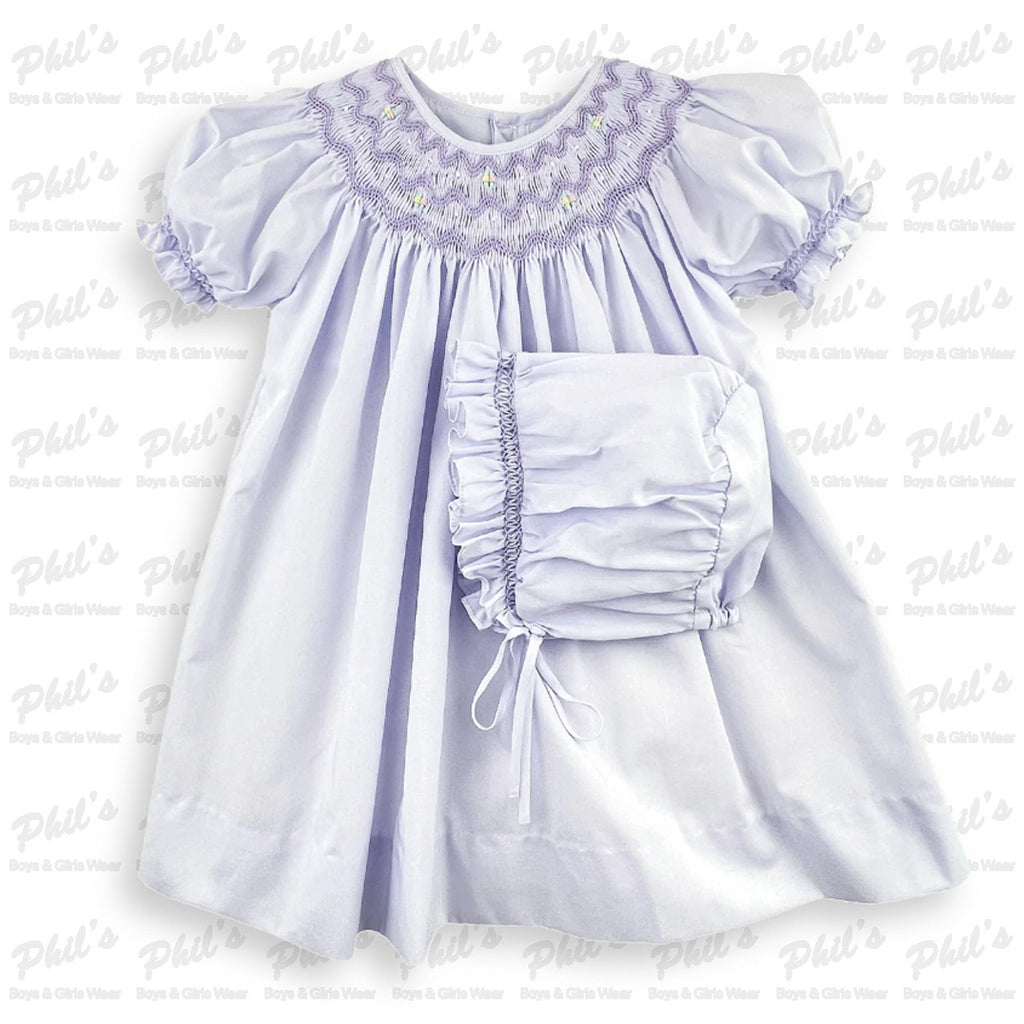 Lavender Smock Dress