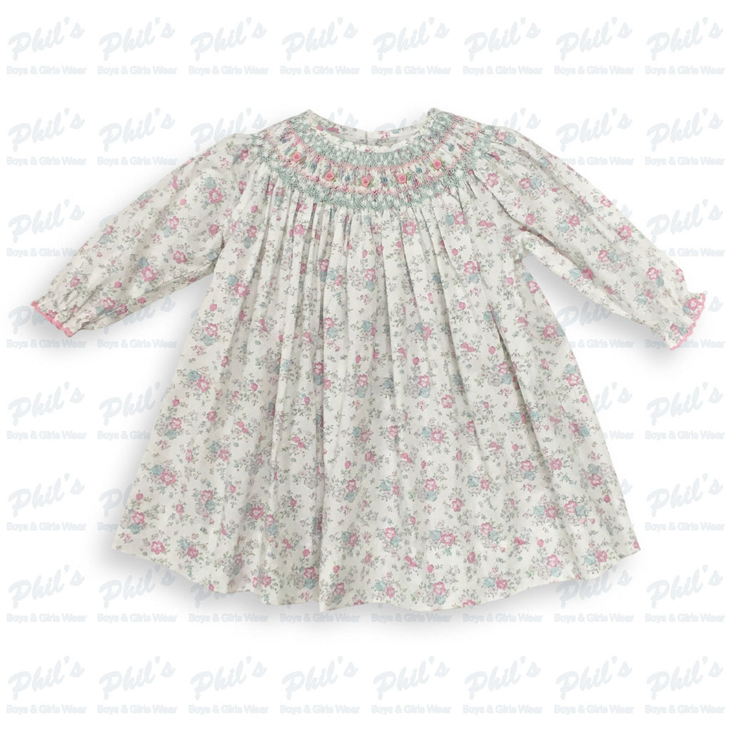 Baby Girls' Floral Smocked Dress