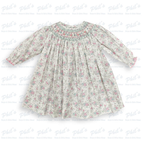 Baby Girls' Floral Smocked Dress