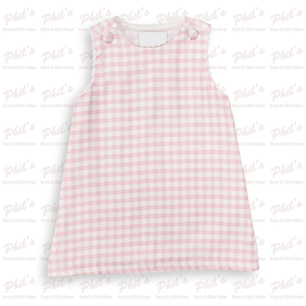 Pink Gingham Dress