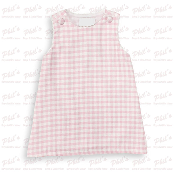 Pink Gingham Dress