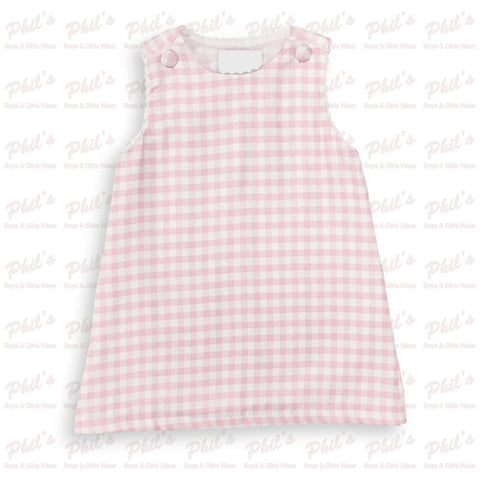 Pink Gingham Dress