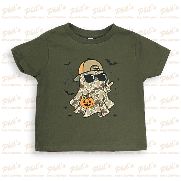 Camo Ghost Graphic Tee