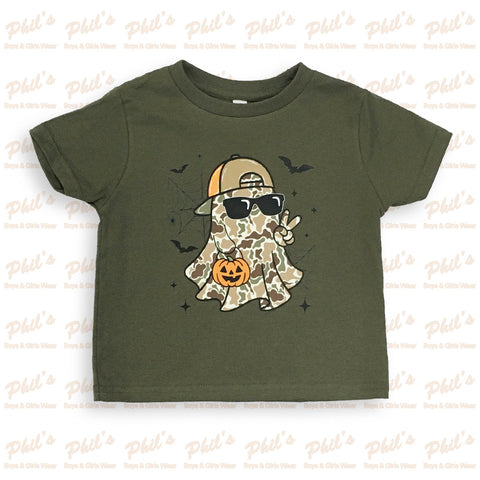 Camo Ghost Graphic Tee