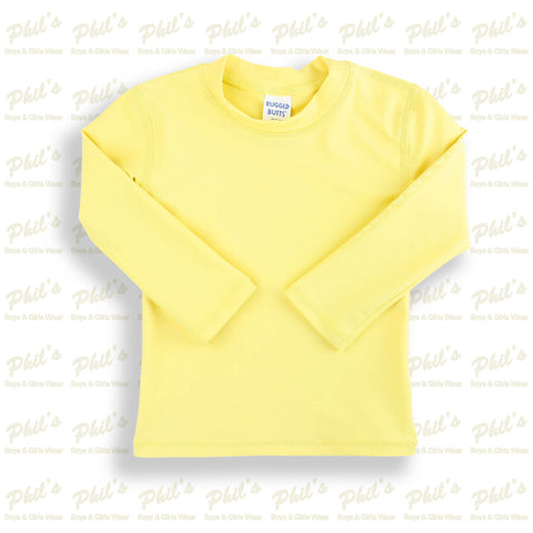 Yellow Long Sleeve Rash Guard