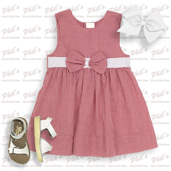 Red Gingham Dress