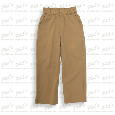 Southbound Elastic Waist Khaki Performance Pants