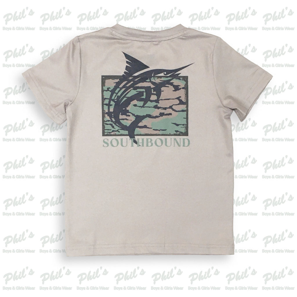 Southbound Camo Swordfish Performance Tee