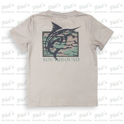 Southbound Camo Swordfish Performance Tee