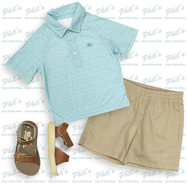 Southbound Mini Oyster Performance Polo