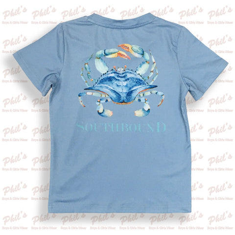 Southbound Blue Crab Performance Tee