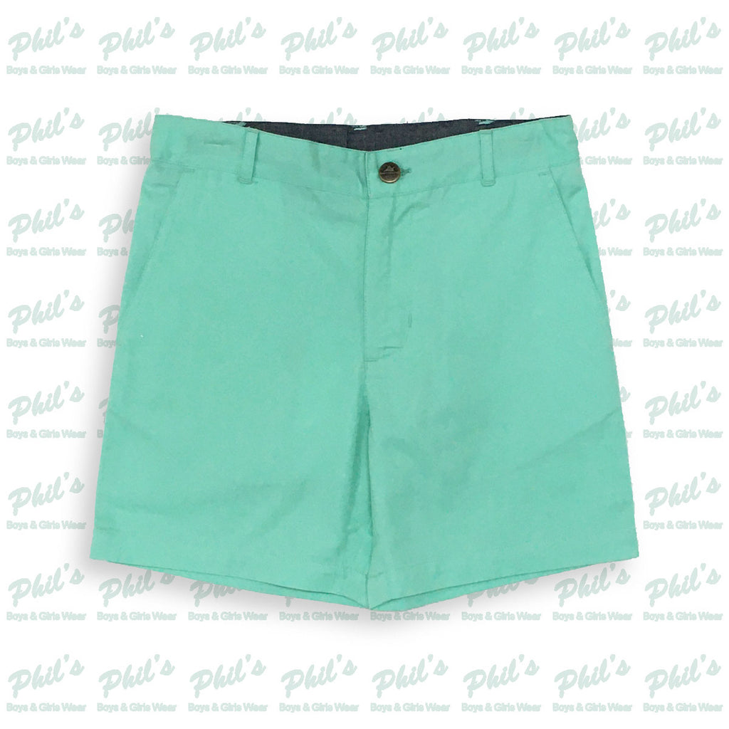 Southbound Cascade Green Adjustable Waist Shorts