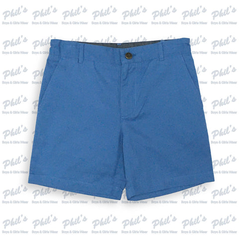 Southbound Royal Blue Adjustable Waist Shorts