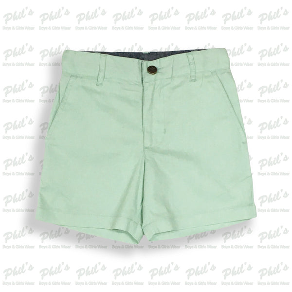 Southbound Mint Green Adjustable Waist Shorts