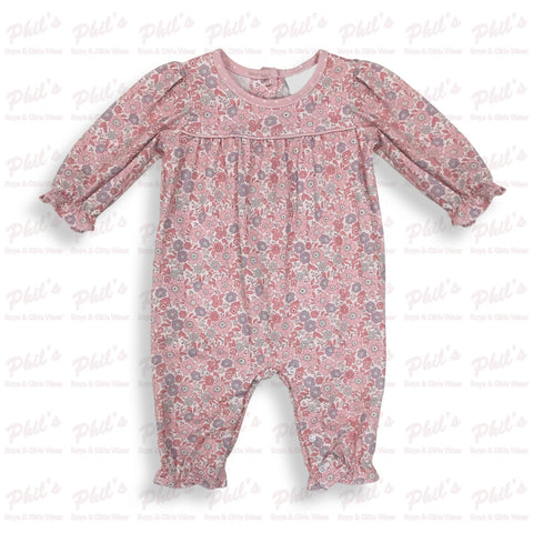 Baby Girls' Pink Floral Romper
