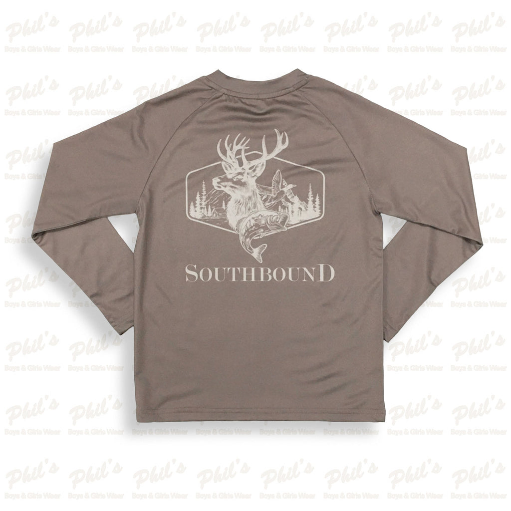 Boys' Performance Long-Sleeve Graphic Tee