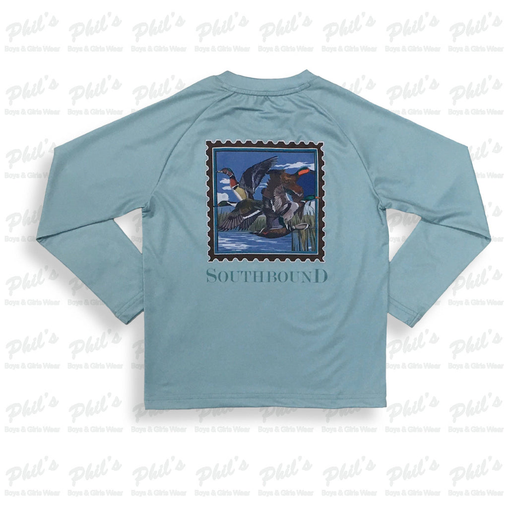 Boys' Performance Long-Sleeve Graphic Tee